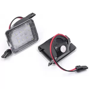 Mirror LED Lights suitable for Ford Focus 01-18 / Mondeo 07-14 / Kuga 08-12 / Escape 15-16 SMD LED 6000K White 2 Pcs-image-6321611