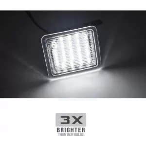 Mirror LED Lights suitable for Ford Focus 01-18 / Mondeo 07-14 / Kuga 08-12 / Escape 15-16 SMD LED 6000K White 2 Pcs-image-6321612