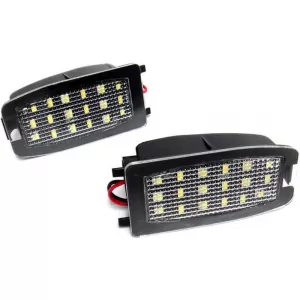 Mirror Led Lights suitable for Land Rover Discovery, Range Rover, Freelander, Volvo S60, V70, XC70 Led 6000K White 2 Pcs-image-6321619