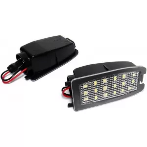 Mirror Led Lights suitable for Land Rover Discovery, Range Rover, Freelander, Volvo S60, V70, XC70 Led 6000K White 2 Pcs-image-6321620
