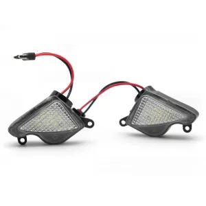Mirror Led Lights suitable for Skoda Octavia 1Z 2009-2013, 5E 2013-2016, Superb 2008-2015 Led 6000K White 2 Pcs