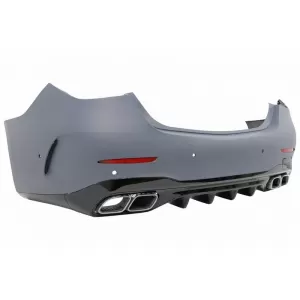 Body Kit suitable for Mercedes-Benz C-Class W206 21+ Sedan A Design C63 Look With Grille & Exhaust Pipes-image-6321674