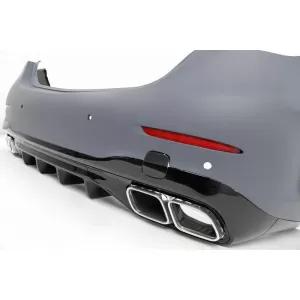 Body Kit suitable for Mercedes-Benz C-Class W206 21+ Sedan A Design C63 Look With Grille & Exhaust Pipes-image-6321675