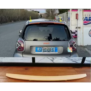 Roof Spoiler suitable for Smart Fortwo 453 2014+ Brabus Style from ABS Plastic-image-6321710