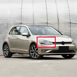 Headlight Lens Right Glass suitable for VW Golf VII (7.5) 17-19 1 Pcs-image-6321752