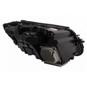 Headlights Set Suitable for Mercedes-Benz C-Class W205 14-20 Upgrade to Maybach Full LED DRL Black with Motor Carrier-image-6321968