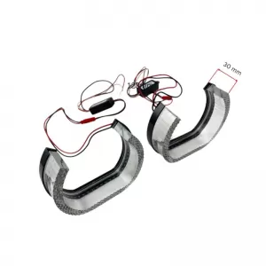 Projector Cover 3.0 Square Matrix M12 With Led DRL 1 Piece-image-6322046