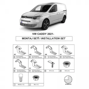 image-9-Side Step Brackets (Dma) suitable for Ford Tourneo Connect 2021- Mvn Sb