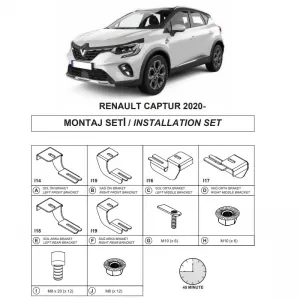 image-10-Side Step Brackets (Dma) suitable for Mitsubishi Asx 2023- SUV II / Renault Captur 2020- SUV II