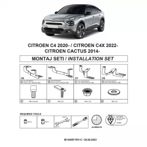 image-12-Side Step Brackets (Dma) suitable for Citroën C4 2020- Suv C41