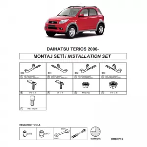image-40-Side Step Brackets (Dma) suitable for Daihatsu Terios 2006-2017 SUV J200