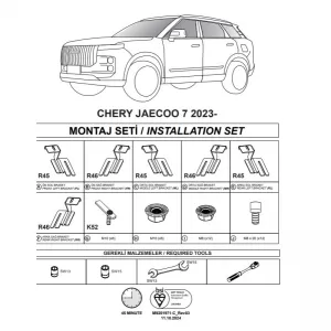 image-3-Side Step Brackets (Dma) suitable for Jaecoo 7 2023- SUV