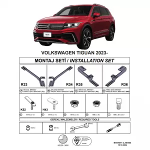 image-5-Side Step Brackets suitable for Volkswagen Tiguan 2023- SUV