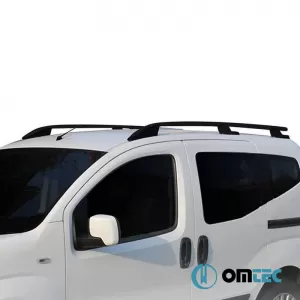 Roof Bars Railing suitable for VW Amarok 2010-2022 PK Black 2 Pieces-image-6322335