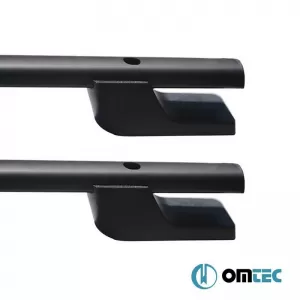 Roof Bars Railing suitable for VW Amarok 2010-2022 PK Black 2 Pieces-image-6322337