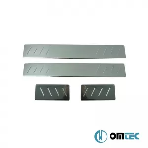 Linie decorative pentru pragurile interioare ale ușilor, potrivită pentru Opel Astra J & K 2009-2024 5 Uși / Universal 4 Piese