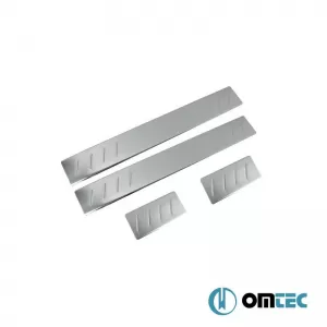 Decorative Interior Door Sills Line suitable for Opel Astra J & K 2009-2024 5 Door / Universal 4 Pieces