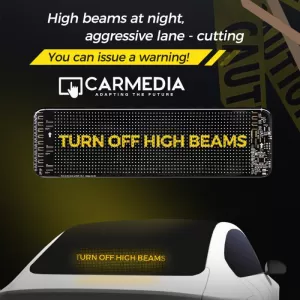 Flexible Digital Led Message Screen Suitable for Android/iOS App 49.2x11cm-image-6322653