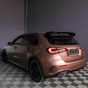 Roof Spoiler suitable for Mercedes-Benz A-Class W177 18+ 5D Hatchback A Design A45 Look from ABS Plastic