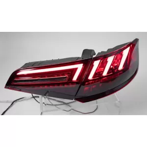 Tailights Set suitable for Audi A3 8V 2013-2019 Sportback Led Bar Red/Smoke-image-6322734