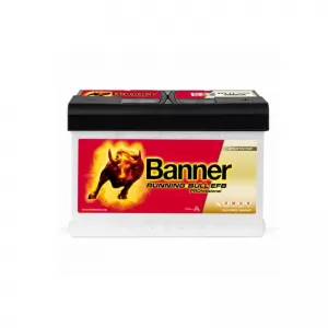 Car Battery 12V 75Ah Right Banner Running Bull EFB Pro 700A (EN) Start Stop 57511