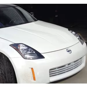 Headlights Set Suitable for Nissan 350Z 03-05 Projector Black H7/H1 Manual-image-6322930