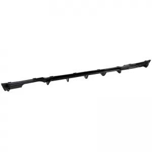Rear Bumper Diffuser suitable for BMW 3 F30/F31 11-19 M-Packet Gloss Black with 1 Left Double Exhaust Outlets from ABS Plastic 1pc-image-6322986