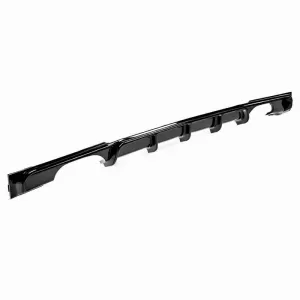 Rear Bumper Diffuser suitable for BMW 3 F30/F31 11-19 M-Packet Gloss Black with 2 Left & Right Double Exhaust Outlets from ABS Plastic 1pc-image-6322998