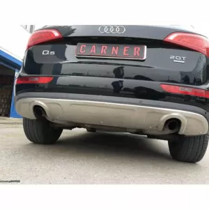 Skid Plates Bumper Body kit suitable for Front and Rear Bumper suitable for Audi Q5 8R 2008-2012 2 Pieces-image-6323048