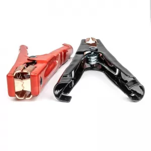 Crocodile Clips suitable for Wires 600A 170mm 03526 Amio 2 Pieces Black/ Red