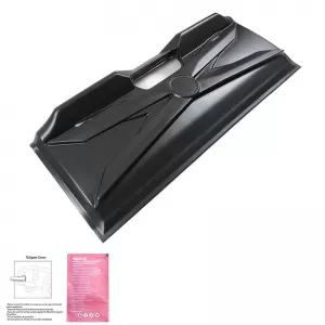 Rear Truck Door Protector suitable for Mercedes-Benz X-Class W470 2017+ Big From Abs Plastic Black-image-6323319