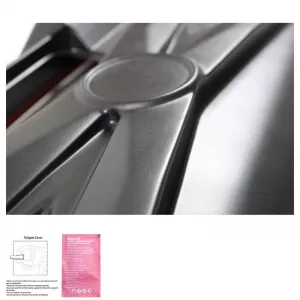 Rear Truck Door Protector suitable for Mercedes-Benz X-Class W470 2017+ Big From Abs Plastic Black-image-6323321