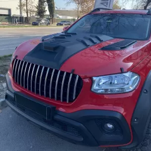 Hood Scoop suitable for Mercedes-Benz X-Class W470 2017+ Black Color-image-6323337