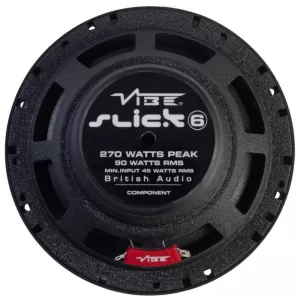 Car Speakers Vibe Slick 6C-V7 Component 6.5''/16.5cm 270w Peak 90w RMS 2 Way Set 4 Pcs-image-6323379