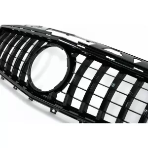 Front Grille suitable for Mercedes-Benz CLS-Class W218 11-14 A Design GT A Design Panamericana Look Black 1 Pc