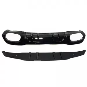 Body Kit suitable for Mercedes-Benz A-Class W177 19+ Hatchback A Design A45s Look Black Edition-image-6324345