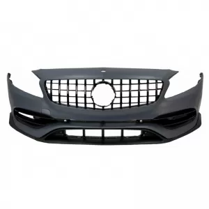 Body kit suitable for Mercedes-Benz A-Class W176 12-18 A45s A Design Facelift Look Black Edition-image-6324356