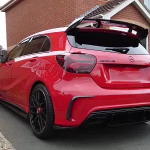 Rear Bumper suitable for Mercedes-Benz A-Class W176 12-18 A Design A45s Facelift Look-image-6324367
