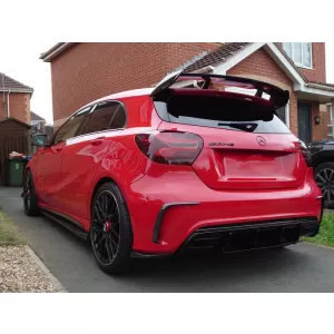 Rear Bumper suitable for Mercedes-Benz A-Class W176 12-18 A Design A45s Facelift Look-image-6324368