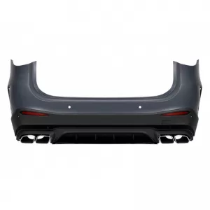 Body Kit suitable for Mercedes-Benz GLC SUV X254 (2022+) GLC63Amg Look Night Package with Bumpers, Grill, Exhaust Tips-image-6324420
