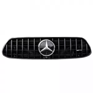 Body Kit suitable for Mercedes-Benz GLC SUV X254 (2022+) GLC63Amg Look Night Package with Bumpers, Grill, Exhaust Tips-image-6324425