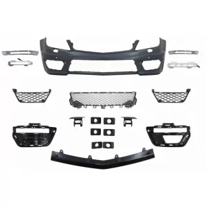 Body Kit suitable for Mercedes-Benz C-Class W204 07-14 C63 Facelift A Design Look With DRL-image-6324505