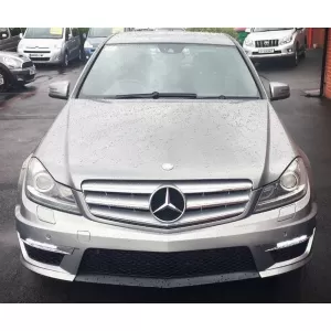 Front Bumper suitable for Mercedes-Benz C-Class W204 07-14 A Design 63 Facelift Look With DRL-image-6324521