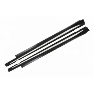Side Skirts suitable for Mercedes-Benz C-Class W205 14-21 A Design C63s Facelift Look From Abs Plastic 2 pcs-image-6324533