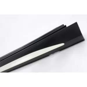 Side Skirts suitable for Mercedes-Benz C-Class W205 14-21 A Design C63s Facelift Look From Abs Plastic 2 pcs-image-6324537