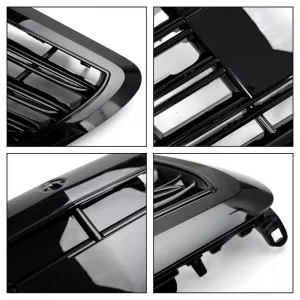Front Grille suitable for Mercedes-Benz S-Class W222 13-20 A Design Look Night Edition Gloss Black 1 Pc-image-6324574