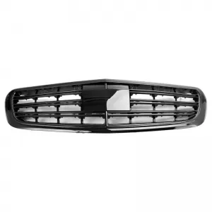 Front Grille suitable for Mercedes-Benz S-Class W222 13-20 A Design Look Night Edition Gloss Black 1 Pc-image-6324577