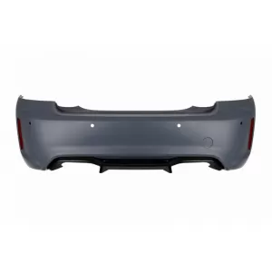 Rear bumper suitable for BMW 2 F22 Coupe F23 Cabrio (2014-2017) M2 Competition look from ABS plastic-image-6324647