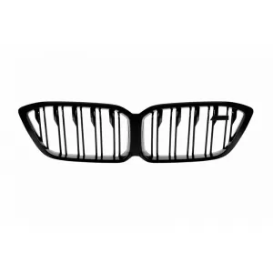 Front Bumper suitable for BMW 2 F22 Coupe F23 Cabrio (2014-2017) M2 Competition Look from ABS Plastic-image-6324656