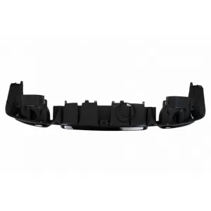 Rear Bumper Diffuser suitable for Mercedes-Benz E-Class W213 16-19 with A Design Line Bumper Black Brabus Look with Black Exhaust Tips-image-6324683